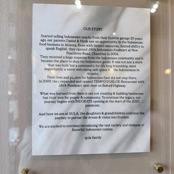 GULA - Cafes Near Me - Doraville, Georgia