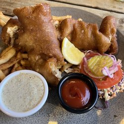 Smiths Craft Beer House - Fish and chips - really good and huge portions