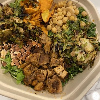 sweetgreen - Healthy Salads, Wraps, and Bowls - Chicken an Brussel - Salad Near Me - The Woodlands, Texas