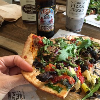 The Pizza Press - All you can add toppings - Salad Near Me - Orange, California