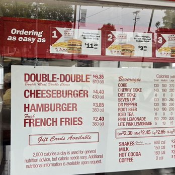 In-N-Out Burger - Burgers Near Me - North Hollywood, California