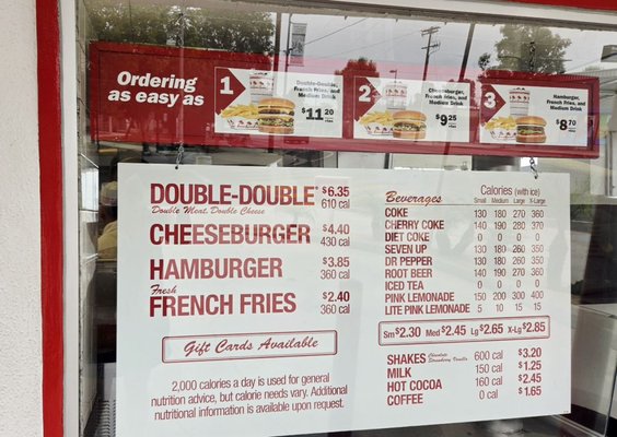 Menu photo 2 In-N-Out Burger North Hollywood, CA