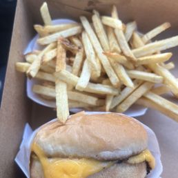 Grilled Cheese and fries