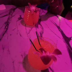 Pearl of the Island Cuisine & Lounge - Mango margarita and strawberry margarita