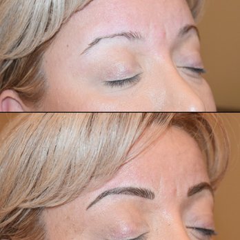 Soft and Natural Permanent Makeup - Brows done by Ashley- before and immediately after - Permanent Makeup Near Me - New York, New York Soft and Natural Permanent Makeup - Brows done by Ashley- before and immediately after - Permanent Makeup Near Me - New York, New York