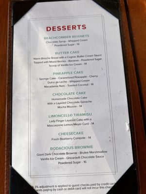 Menu photo 5 The Beachcomber Newport Beach, CA Menu photo 5 The Beachcomber Newport Beach, CA