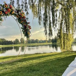 Kemper Lakes Golf Club - Wedding Arch at Kemper Lakes