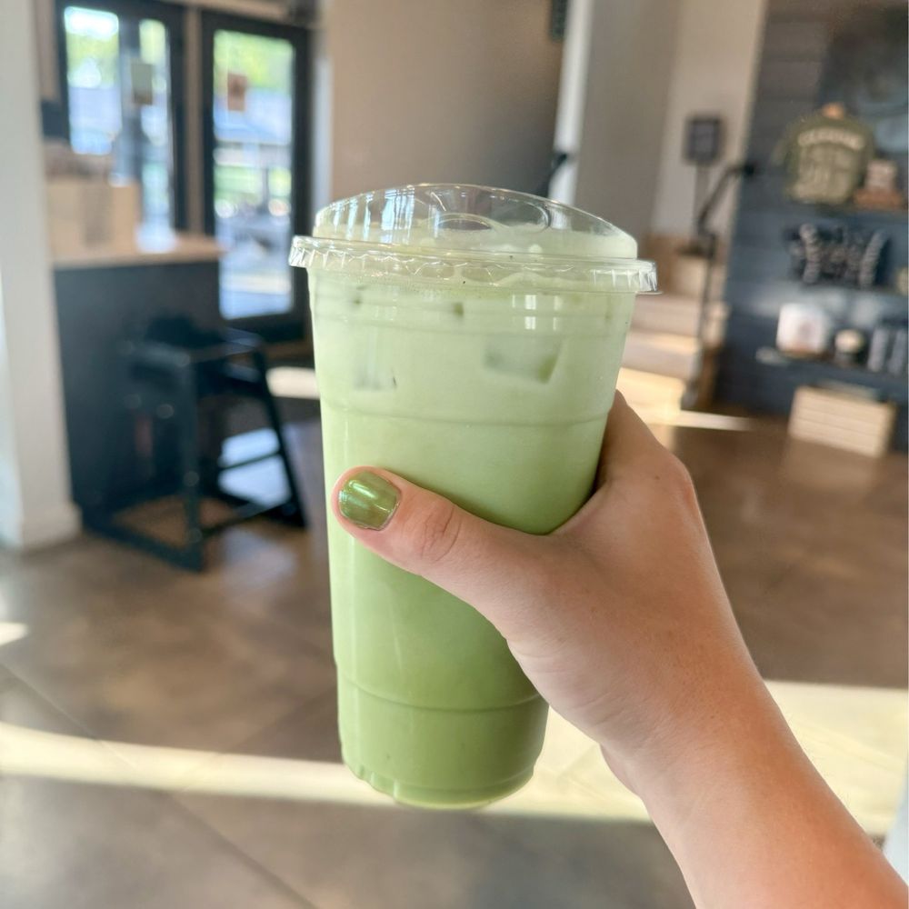Iced vanilla matcha Iced vanilla matcha