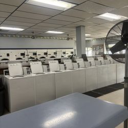 Gibson City Laundry - Clean machines in good working order.