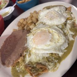 Zamoras' Restaurant - Chicken Chilaquiles
