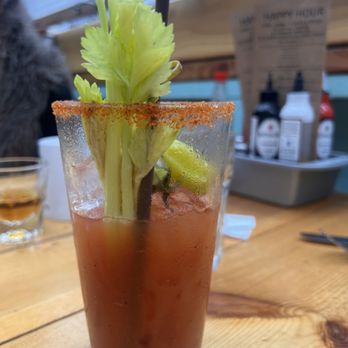 Hattie's Hat Restaurant - Pickle Bloody Mary - American Near Me - Seattle, Washington