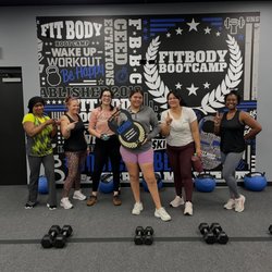 Celebration after workout