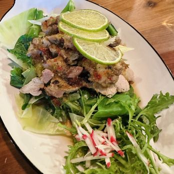Temsib Eatery & Bar - Lime Salad - Thai Near Me - Bellevue, Washington