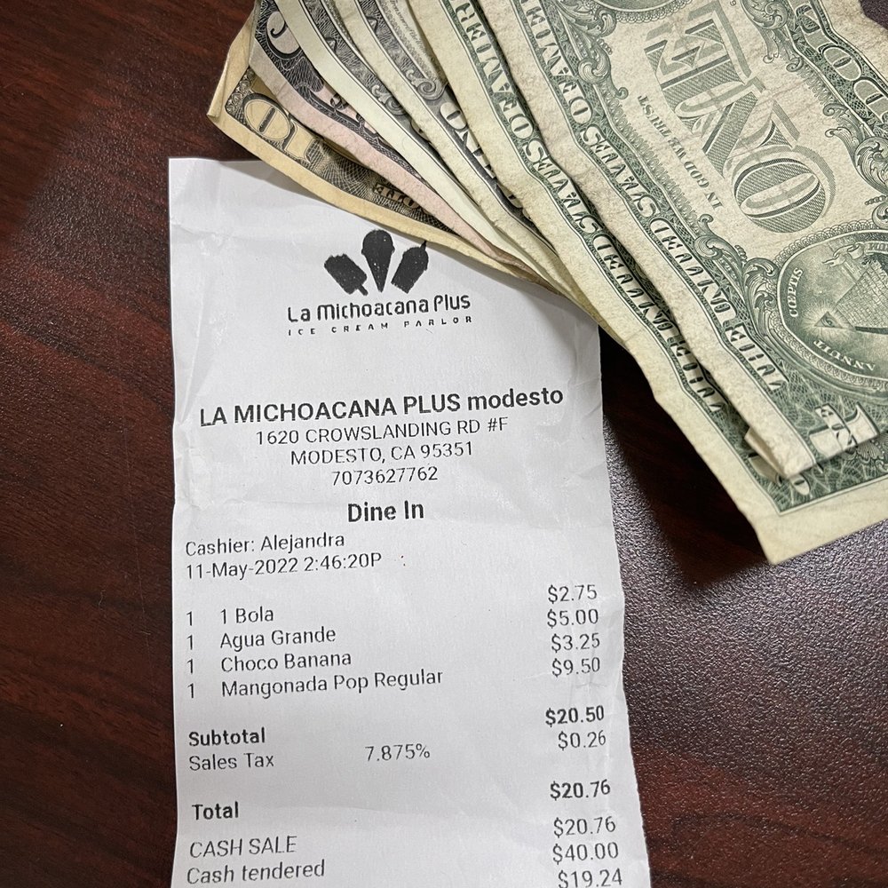 Didn't get correct change. Didn't get correct change.