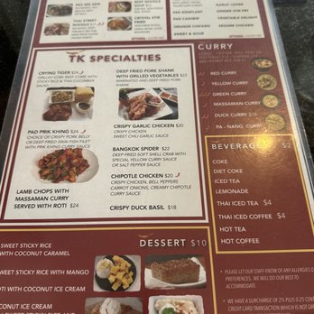 Thai Kitchen - Menu - Thai Near Me - Casper, Wyoming