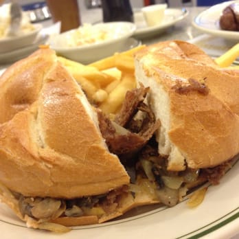 New Dyker Restaurant - Philly cheesesteak with fries - Diners Near Me - Brooklyn, New York