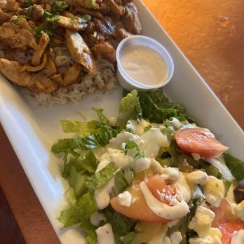 Merguez Restaurant - Chicken Shawarma Platter - Moroccan Near Me - Orlando, Florida Merguez Restaurant - Chicken Shawarma Platter - Moroccan Near Me - Orlando, Florida