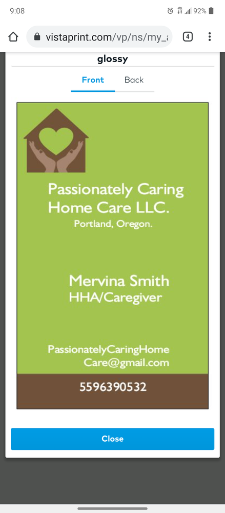 Passionately Caring Home Care - home care agency in Portland, OR