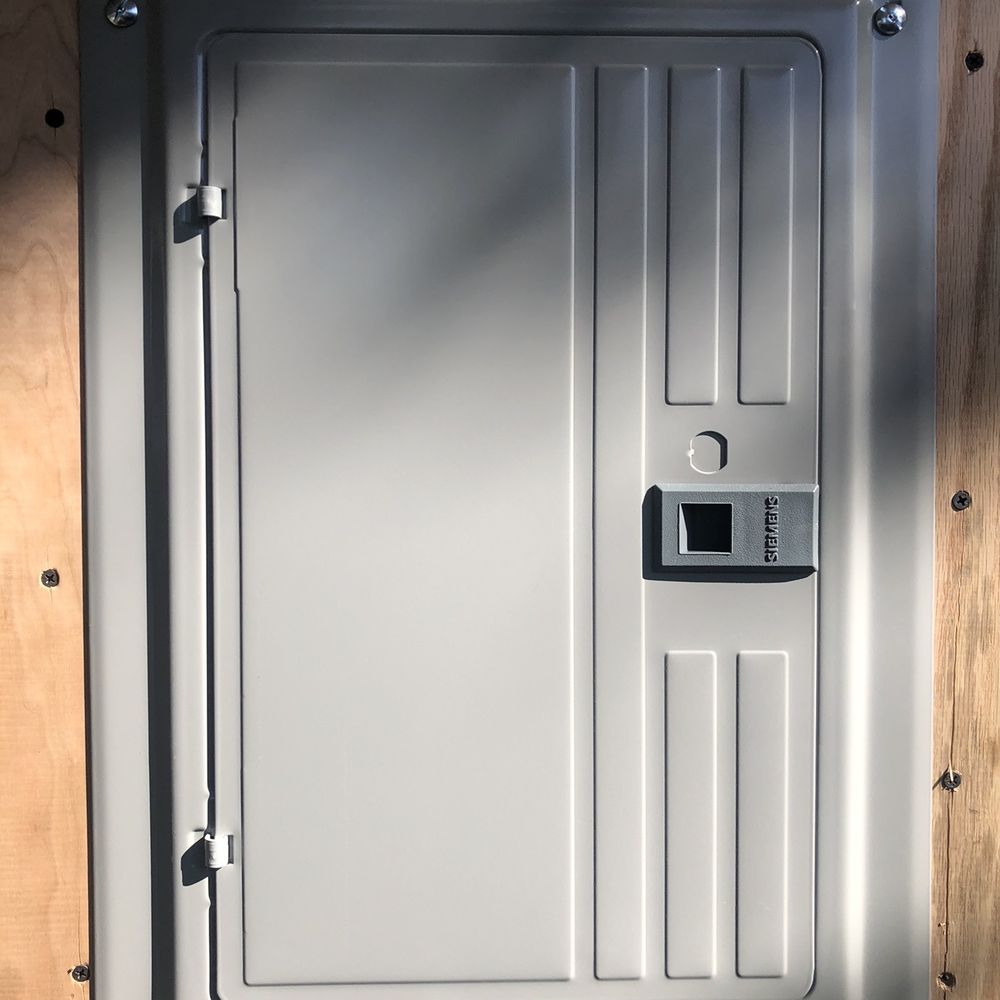 World Electrical Contractors and ARZ Construction - Wooden frame he built for sub-panel - Electricians Near Me - Turlock, California World Electrical Contractors and ARZ Construction - Wooden frame he built for sub-panel - Electricians Near Me - Turlock, California