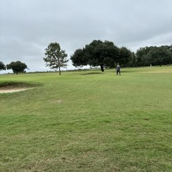 Legendary Oaks Golf Course - Cold cold day on number 1