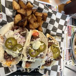 The LAB Shack - Brisket tacos