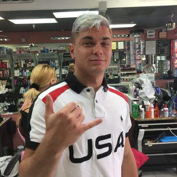 White Silver Colored Hair Happy Customer Men S Straight Medium
