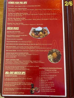 Menu photo 3 Slam Dunk Pizza Willits, CA