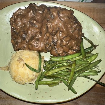 Parkside Restaurant - Meatloaf my wife had. It's much bigger than it looks. - American Near Me - Raleigh, North Carolina Parkside Restaurant - Meatloaf my wife had. It's much bigger than it looks. - American Near Me - Raleigh, North Carolina