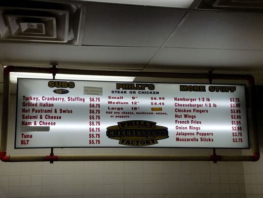 Menu photo 6 Philly Cheesesteak Factory Las Vegas, NV Menu photo 6 Philly Cheesesteak Factory Las Vegas, NV