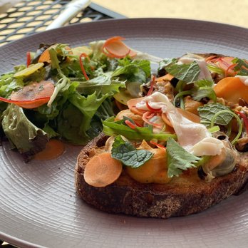 North Pond - Carrot mussels toast - New American Near Me - Chicago, Illinois