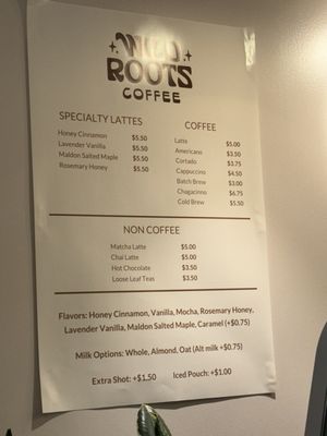 Menu photo 7 Wildroots Coffee Charlotte, NC Menu photo 7 Wildroots Coffee Charlotte, NC