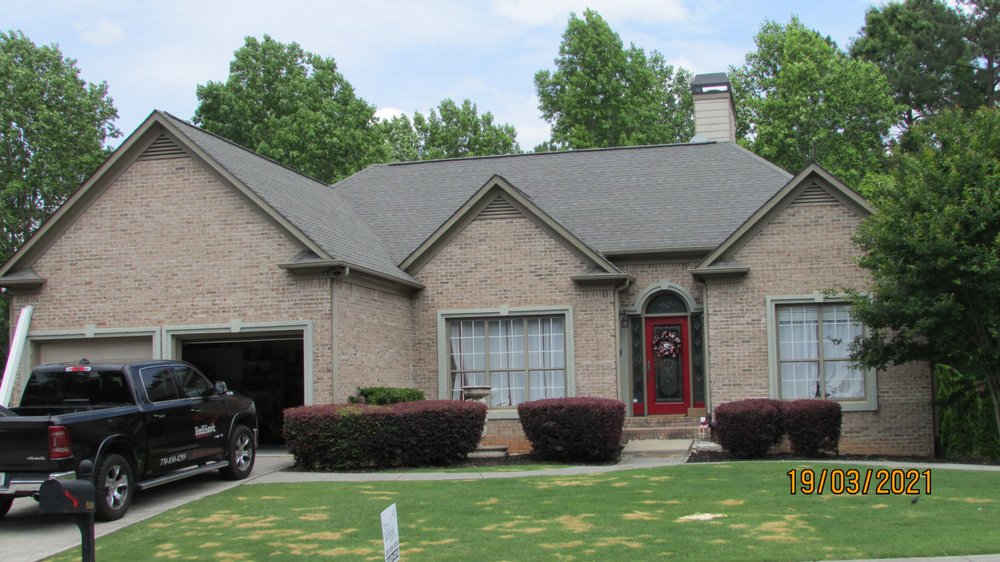 Slide of RedHawk Roofing