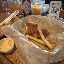 Mostly eaten fish and chips ... I'm still workin' on it