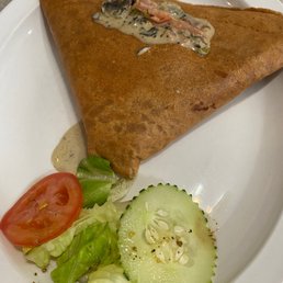 Vegetarian crepe Vegetarian crepe