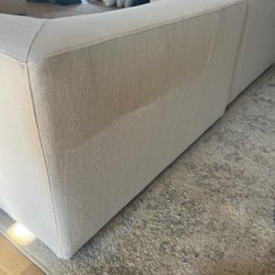 Blue Water Carpet Cleaning - Couch upholstery