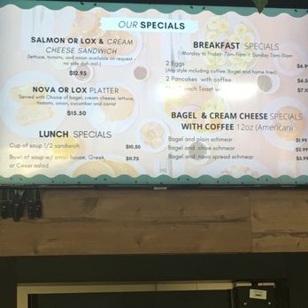Kosher Bagel Cove - Menu - Bakeries Near Me - Hallandale Beach, Florida Kosher Bagel Cove - Menu - Bakeries Near Me - Hallandale Beach, Florida