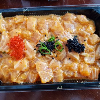 Basa Seafood Express - Spicy Salmon Poke - Seafood Near Me - San Francisco, California Basa Seafood Express - Spicy Salmon Poke - Seafood Near Me - San Francisco, California