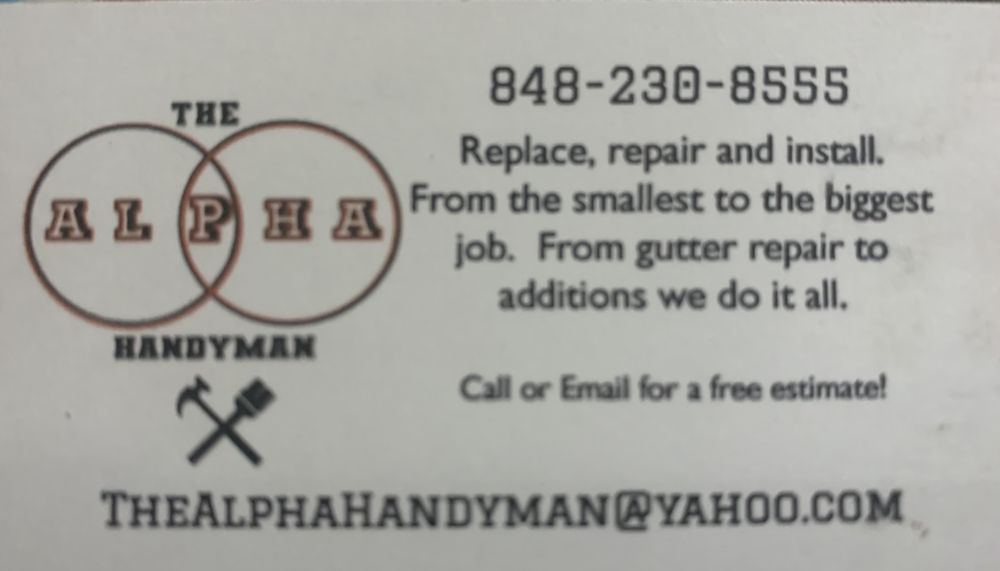 Slide of The Alpha Handyman