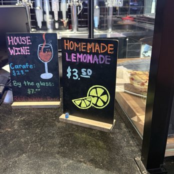 Ruby's Sourdough Pizza - House Wine and Homemade Lemonade offered - Desserts Near Me - Smyrna, Georgia