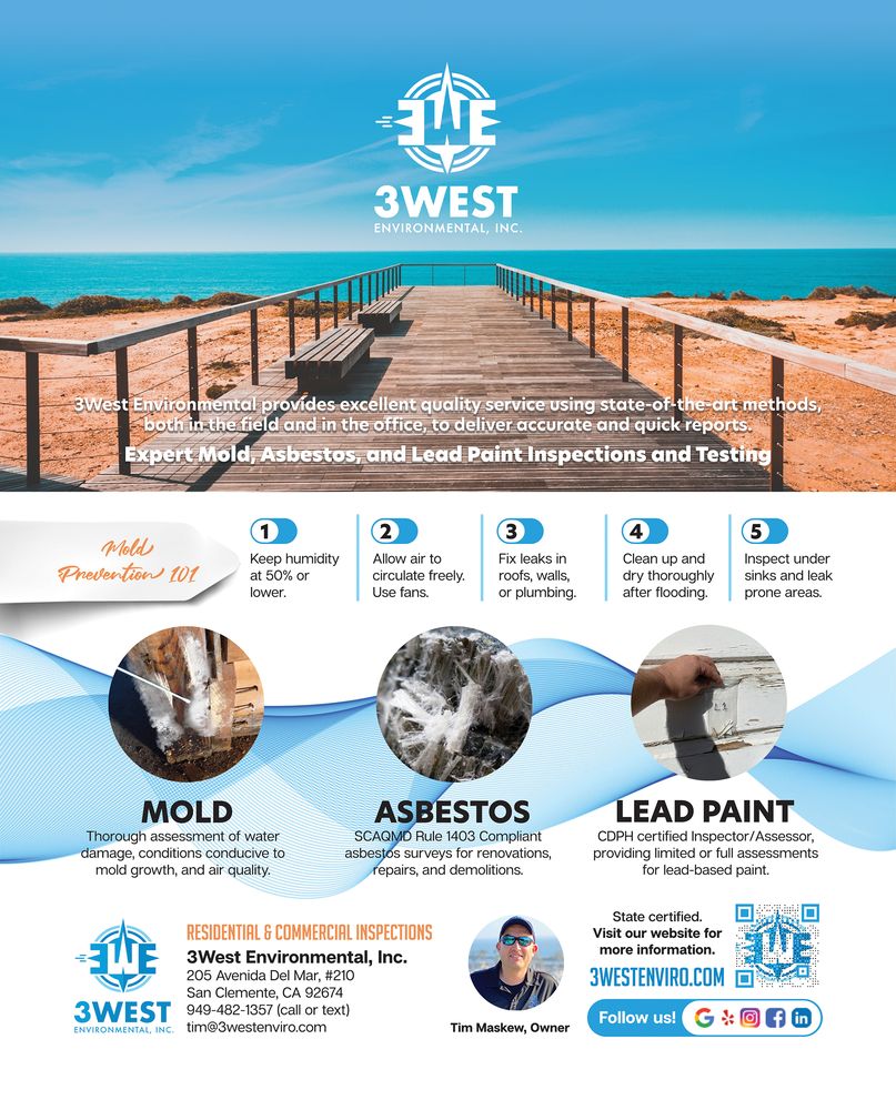 3West Environmental - mold inspector in Laguna Niguel, CA