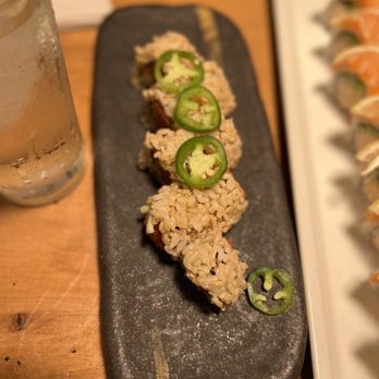 Amakara - Brown rice Hand Roll Spicy Tuna - Sushi Bars Near Me - Dublin, California Amakara - Brown rice Hand Roll Spicy Tuna - Sushi Bars Near Me - Dublin, California