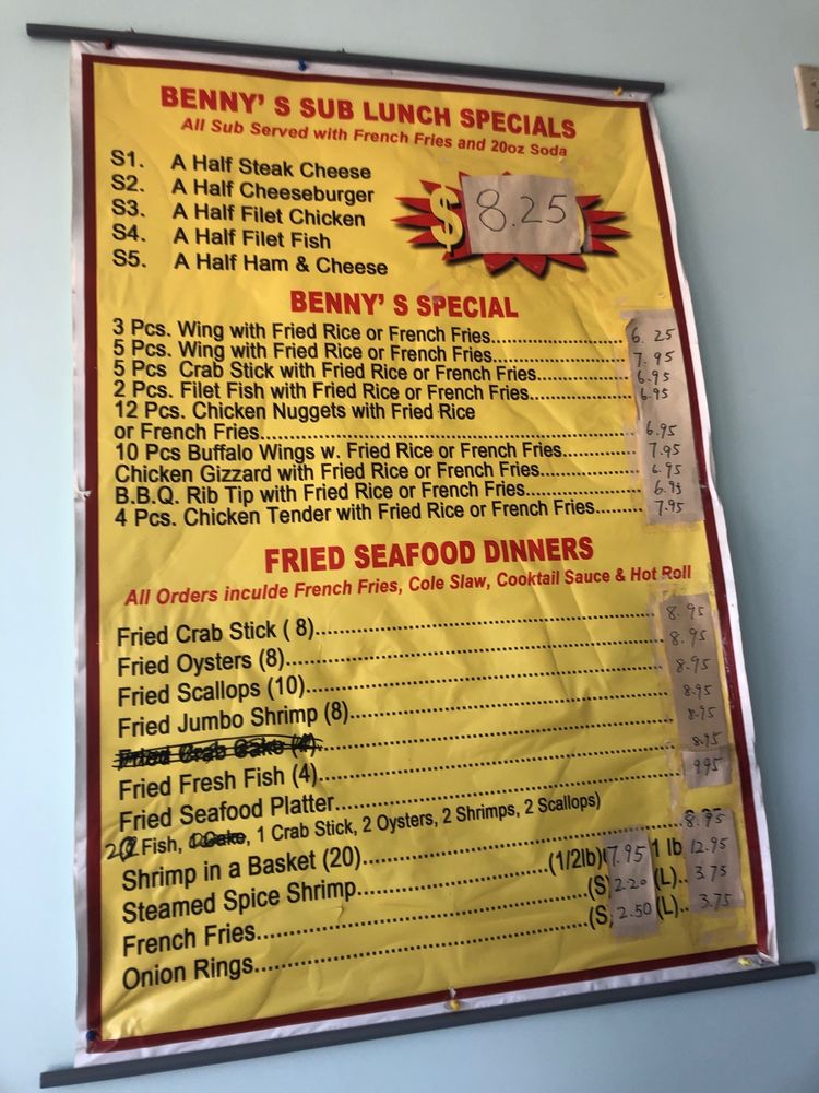 BENNY’S CHINESE RESTAURANT Updated August 2024 10 Photos & 19 Reviews 4457 Crain Hwy
