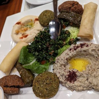 Arabian Nights Restaurant - Mezza sampler - Mediterranean Near Me - San Francisco, California