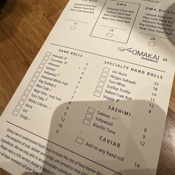 OMAKAI hand roll bar - Sushi Bars Near Me - Miami, Florida OMAKAI hand roll bar - Sushi Bars Near Me - Miami, Florida