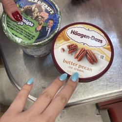 Chrome blue nails