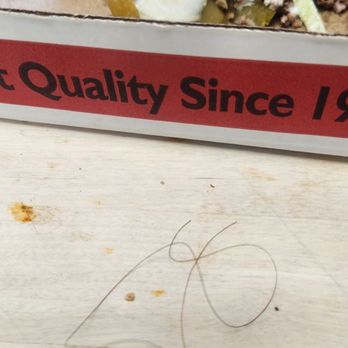 Fox's Pizza Den - I pulled this long black hair from my steak wedgie. - Pizza Near Me - Berryville, Virginia Fox's Pizza Den - I pulled this long black hair from my steak wedgie. - Pizza Near Me - Berryville, Virginia