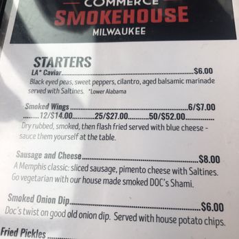 Doc's Commerce Smokehouse - Barbeque Near Me - Milwaukee, Wisconsin