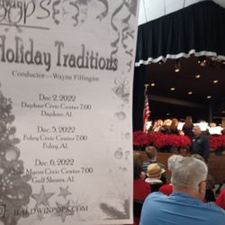 Erie H. Meyer Civic Center - Tonight we're here for Baldwin Pops & Holiday Traditions. Conductor Wayne Fillingim.
