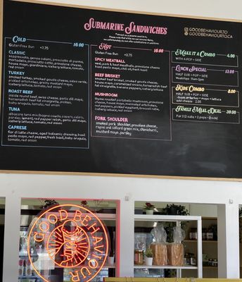 Good Behaviour Ice Cream and Sub Sandwiches by null