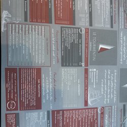 Le Tourmentin - menu